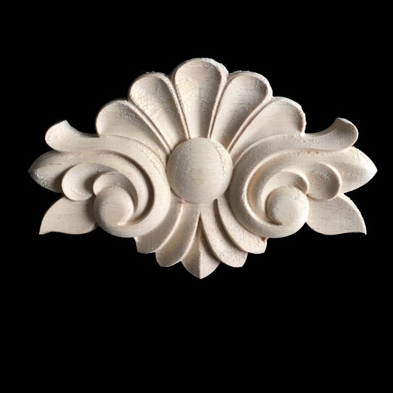 1 Piece Shabby Chic Wood Embellishments Ornate Furniture Etsy