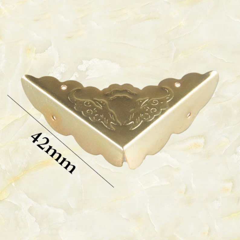 4PCS Bronze Corner Protectors Iron Corner Decorative Corner Etsy