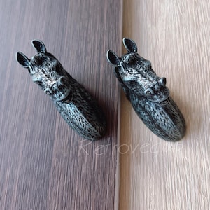 Horse Knob Drawer Knob Cabinet Pull Decorative Dresser Knob Cabinet Handle WMLS1140