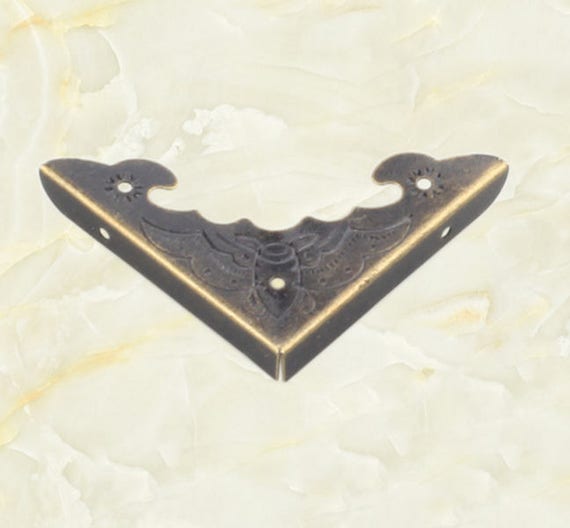 4PCS Bronze Corner Protectors Iron Corner Decorative Corner Etsy