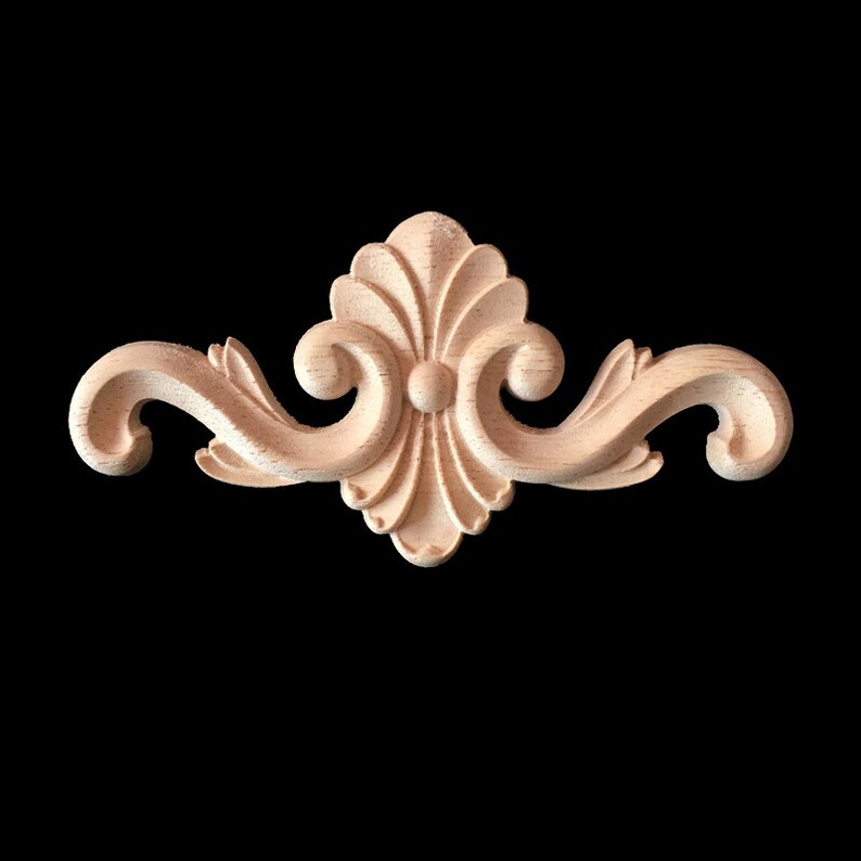 1 Piece Shabby Chic Wood Embellishments Ornate Furniture Etsy