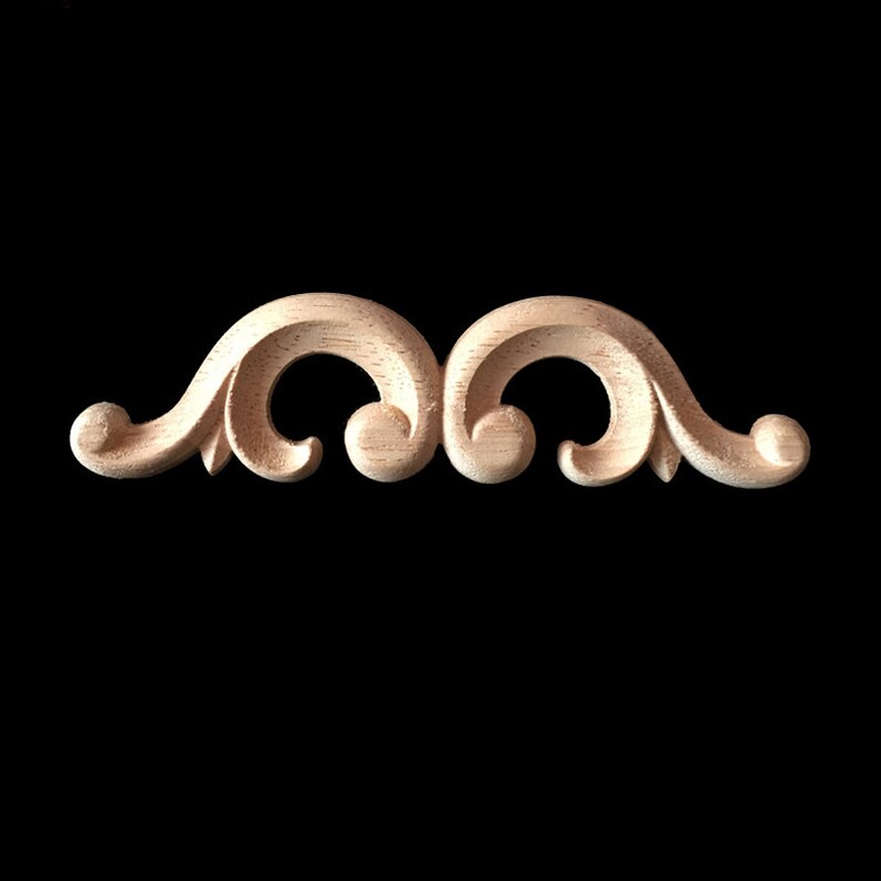 1 Piece Shabby Chic Wood Embellishments Ornate Furniture Etsy