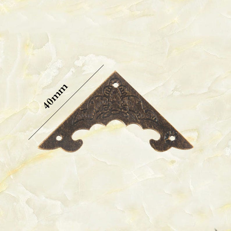 8PCS Bronze Corner Protectors Wood Corner Decorative Corner Etsy
