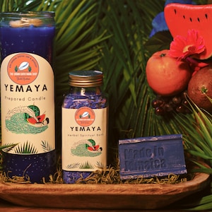 Kit Completo de Ritual de Sanación Yemayá - [Sanación Emocional - Equilibrio Emocional - Maternidad - Curar las Emociones]