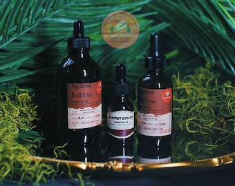 Olio protettivo contro il malocchio: olio per unzione a base di erbe per vampiri psichici