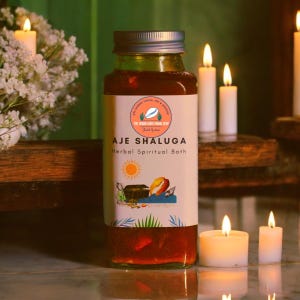 Aje Herbal Spiritual Bath: Financial Abundance, Good Luck
