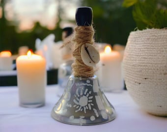 Blessed Cowrie Altar Bell: Ancestor Veneration, Mediumship