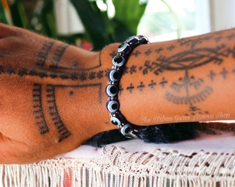 Bracciale di protezione Olokun Yemaya: Benedetto Santeria Evil Eye Nazar