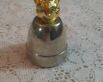 Vintage 1960s Fox Head Mechanical Expansion Bottle Stopper Pourer Barware
