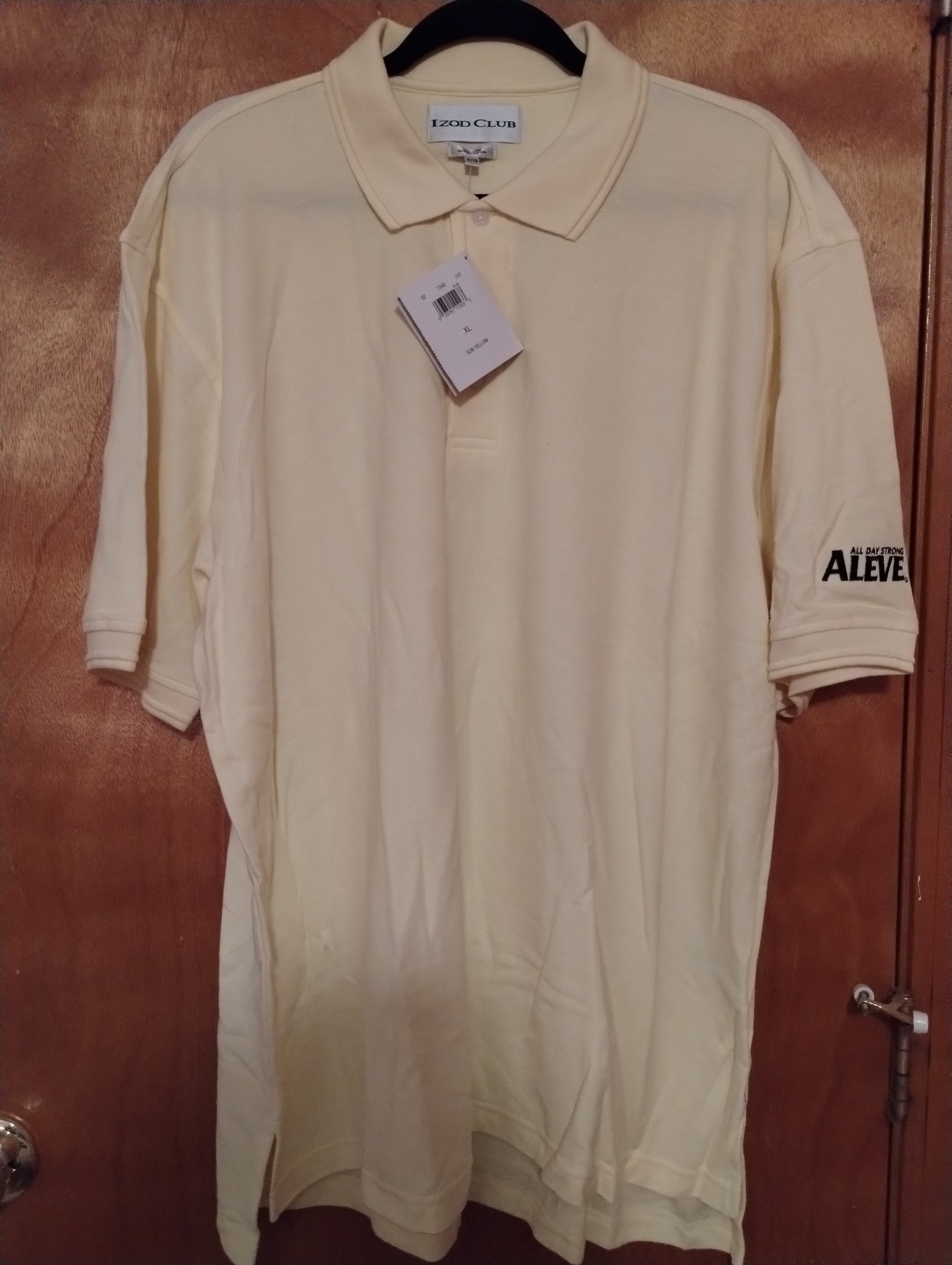 IZOD Club Polo Button up Shirt aleve All Day Strong XL MWT Etsy