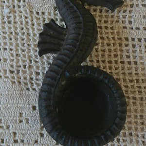 Cast Iron Seahorse Tea Lite Candle Holder