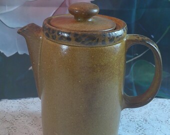Vintage 1970s McCoy Canyon Mesa 1419 Stoneware 6 Cup Coffee Server USA