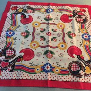 Vintage Portugal Hand Towel – 100% Cotton – 27.5&quot;x28.5&quot; – Unused