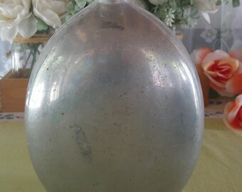 Antique MHP Seamless Aluminum Hot Water Bottle Bed Warmer Flask