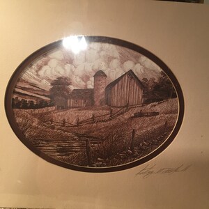 Vintage Anthony M. Bottanelli (1946-2013)Lithograph Signed 10 X 12