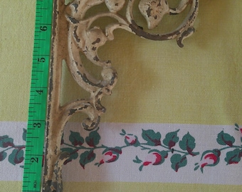 Antique Victorian Cast Iron Architectural Bracket Home Decor