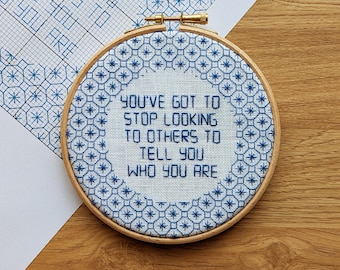 TFATWS - Sam Wilson Quote - Pattern PDF Instant Download