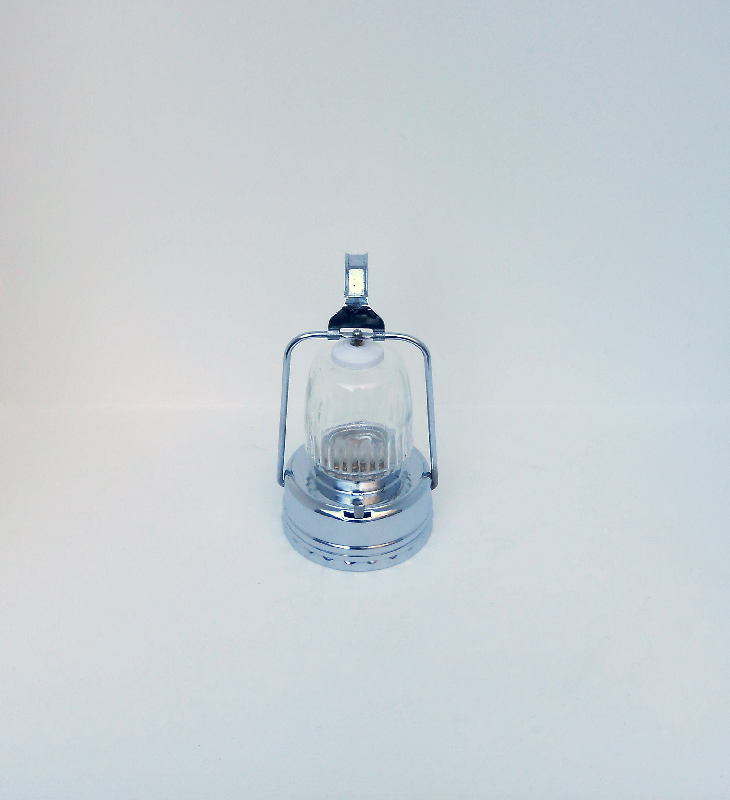 Mini Lanterne Ancienne Mont Blanc - Années 60 Japon Lantern Light House Lampe à Suspendre