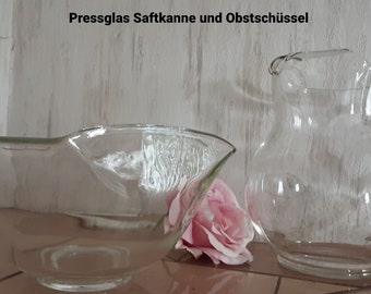 carafe à jus, corbeille à fruits