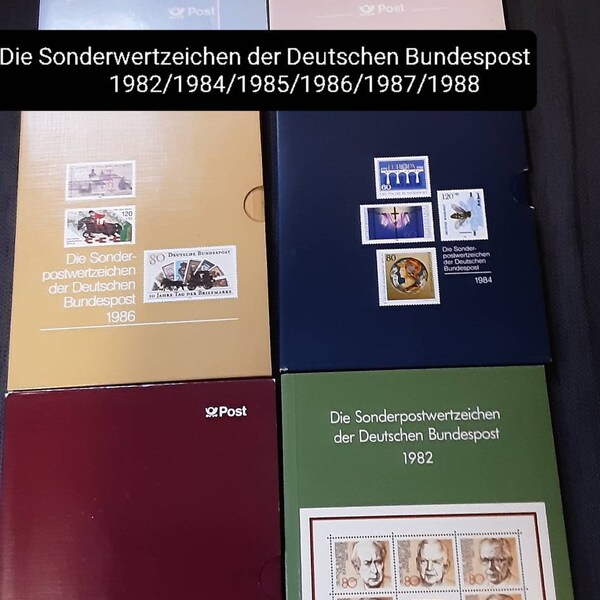 Briefmarken, Sonderpostwertzeichen, Deutsche Bundespost, 60erJahre