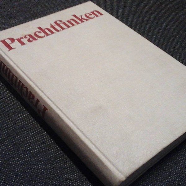 Fachbuch, Vogelbuch, Prachtfinken