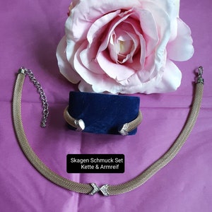 Jewellery set, Skagen, necklace and bracelet