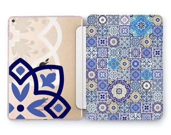 Moroccan tile iPad pro 11 case iPad case boho mini iPad 5 case apple iPad 9.7 2018 iPad air 2019 iPad mini 4 case iPad case 12.9 2020 3 2