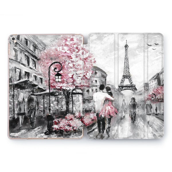 Paris iPad case iPad pro 11 case iPad travel 10.5 inch 6th gen iPad case iPad 12.9 2020 case air 2019 2022 iPad mini 5 6 cover 9.7 4 10.2 "