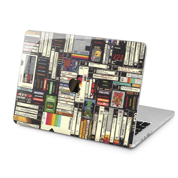 cassettes vintage macbook pro 15 2019 motif rétro macbook air 13 pouces macbook air 16 couverture mac pro 14 2020 retina 15 étui rigide 2021 pro m1