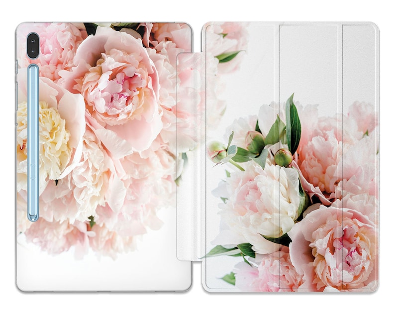 Roses case fits Samsung Galaxy Tab S6 Lite A7 case for girl tablet cover 10 inch s4 S7 Plus s2 case galaxy Tab A 8.0 s3 s5e 10.4 s8 ultra A8 image 5