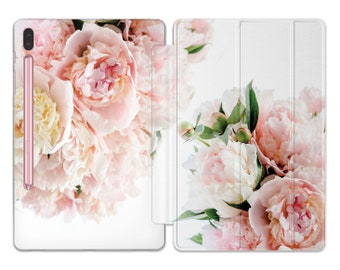 Roses case fits Samsung Galaxy Tab S6 Lite A7 case for girl tablet cover 10 inch s4 S7 Plus s2 case galaxy Tab A 8.0 s3 s5e 10.4 s8 ultra A8