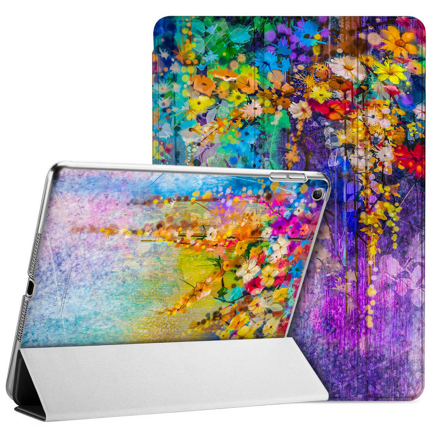 Abstract Painting Ipad Mini 5 Cover Flower Art Ipad Air 2019 Etsy