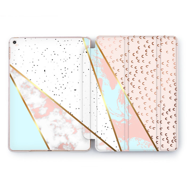 Geometric Ipad Pro 11 Case Rose Gold Ipad Case Ipad Mini 5 Etsy