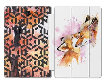 Fox case for Galaxy Samsung Tab S8 ultra cover Cute A 10.1 case A8 2022 tablet case 11 inch S6 Lite s3 stand Galaxy Tab A 10.5 s2 8 S7 fe A7