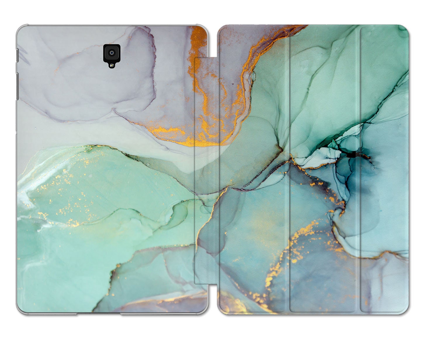 Teal Case Fits Samsung Galaxy Tab S6 Lite Marble Tablet Case - Etsy UK
