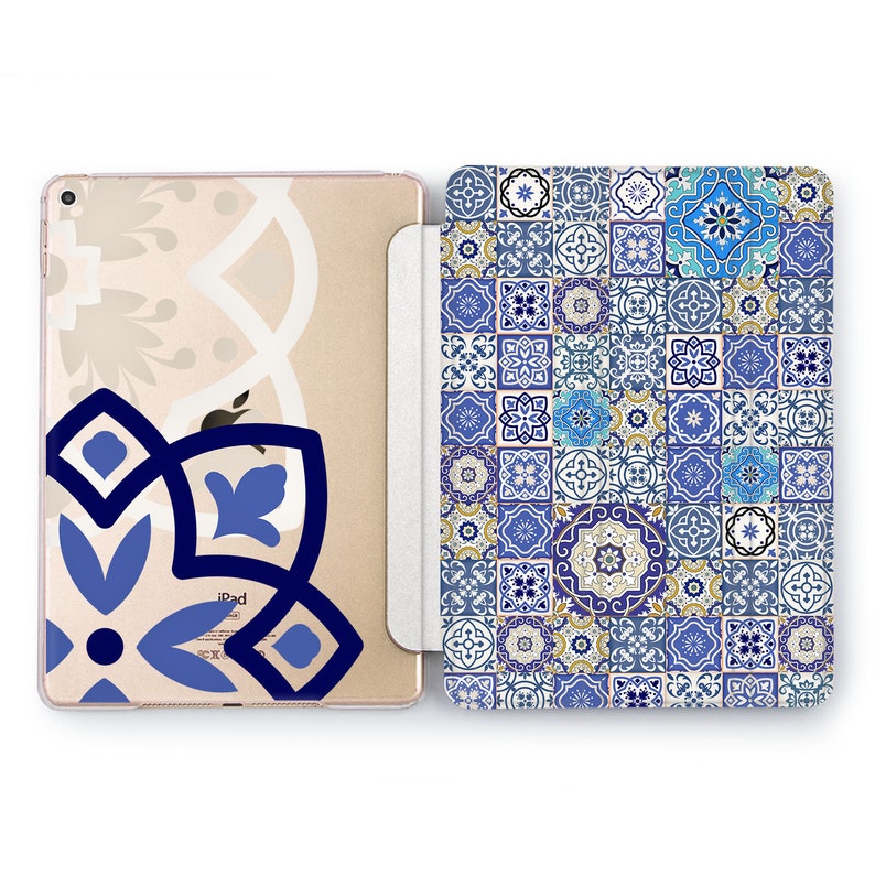 Moroccan tile iPad pro 11 case iPad case boho mini iPad 5 case apple iPad 9.7 2018 iPad air 2019 iPad mini 4 case iPad case 12.9 2020 3 2