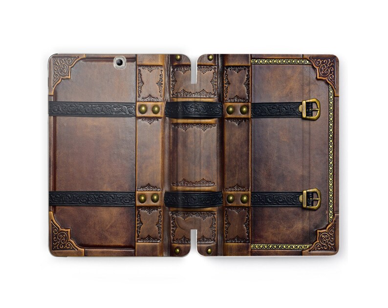 Vintage tablet case Samsung Tab S4 10.5 Book Galaxy case Etsy