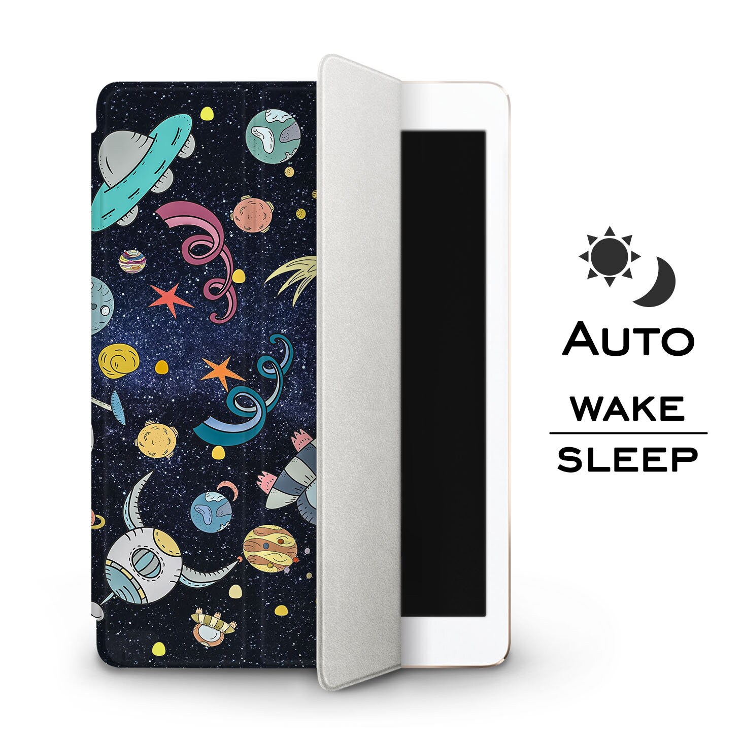 Space iPad case mini iPad 5 case ufo print iPad air 2019 case Etsy