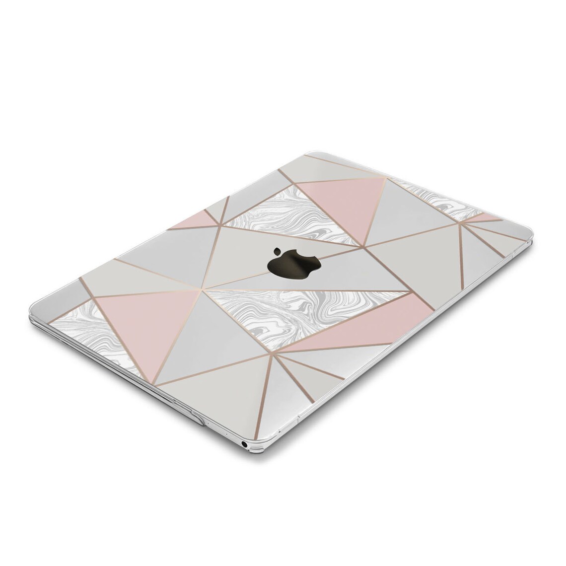 Geometric Macbook Mac 15 in Case Rose Gold Macbook Pro 2019 Etsy