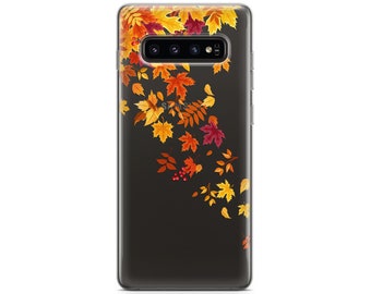 Fall leaves case for Galaxy s10 orange Galaxy case Samsung s20 plus Note 20 case autumn s9 case cute Galaxy s7 s22 10 5G s20 ultra leaf A10s