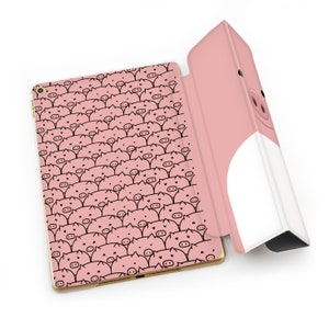 Pig iPad cover iPad pro 11 case pink iPad 4 cover stand mini iPad 5 case iPad 2018 9.7 case 12.9 iPad pro case iPad air 2019 case 2020 3 2 image 4