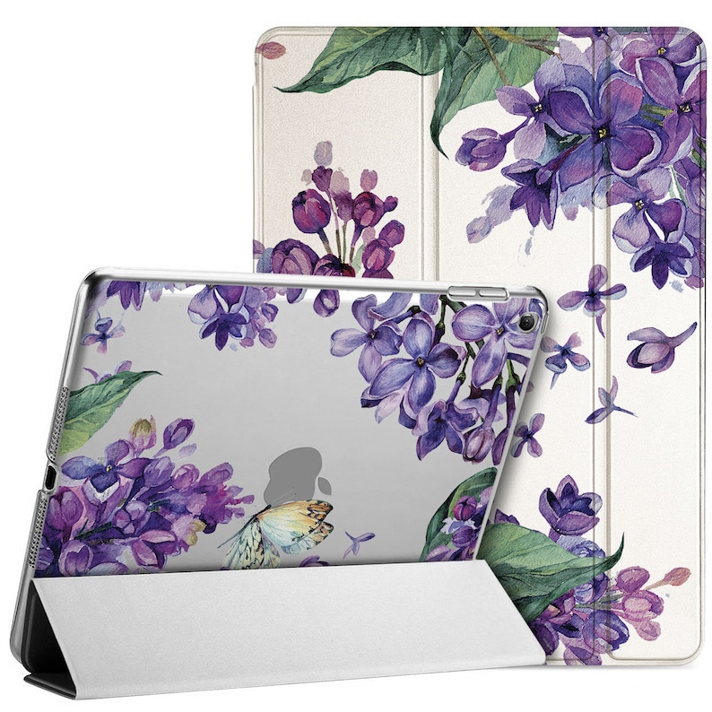 Lilac Flower Mini Ipad 5 Case Floral Ipad 2021 Ipad Pro 12.9 Etsy