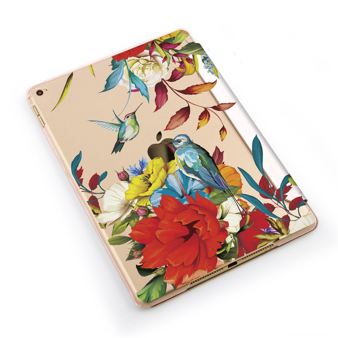 IPad case flower iPad mini 5 cover hummingbird print apple Etsy