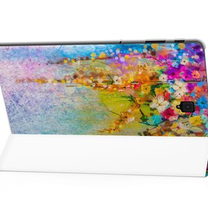 Abstract painting case for samsung S6 Lite flower art Samsung Tab A 8.0 galaxy tab a7 S7 s2 9.7 12 inch 2021 tablet case stand A8 S8 ultra image 8