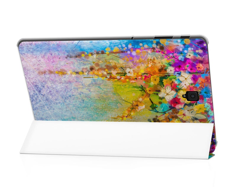 Abstract painting case for samsung S6 Lite flower art Samsung Tab A 8.0 galaxy tab a7 S7 s2 9.7 12 inch 2021 tablet case stand A8 S8 ultra image 8