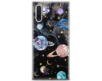 Space case for Note 10 Samsung 9 plus planets Phone case Galaxy s20 Ultra cover Samsung S10e stars note 20 s8 plus s22 Moon Samsung A53 5G 8