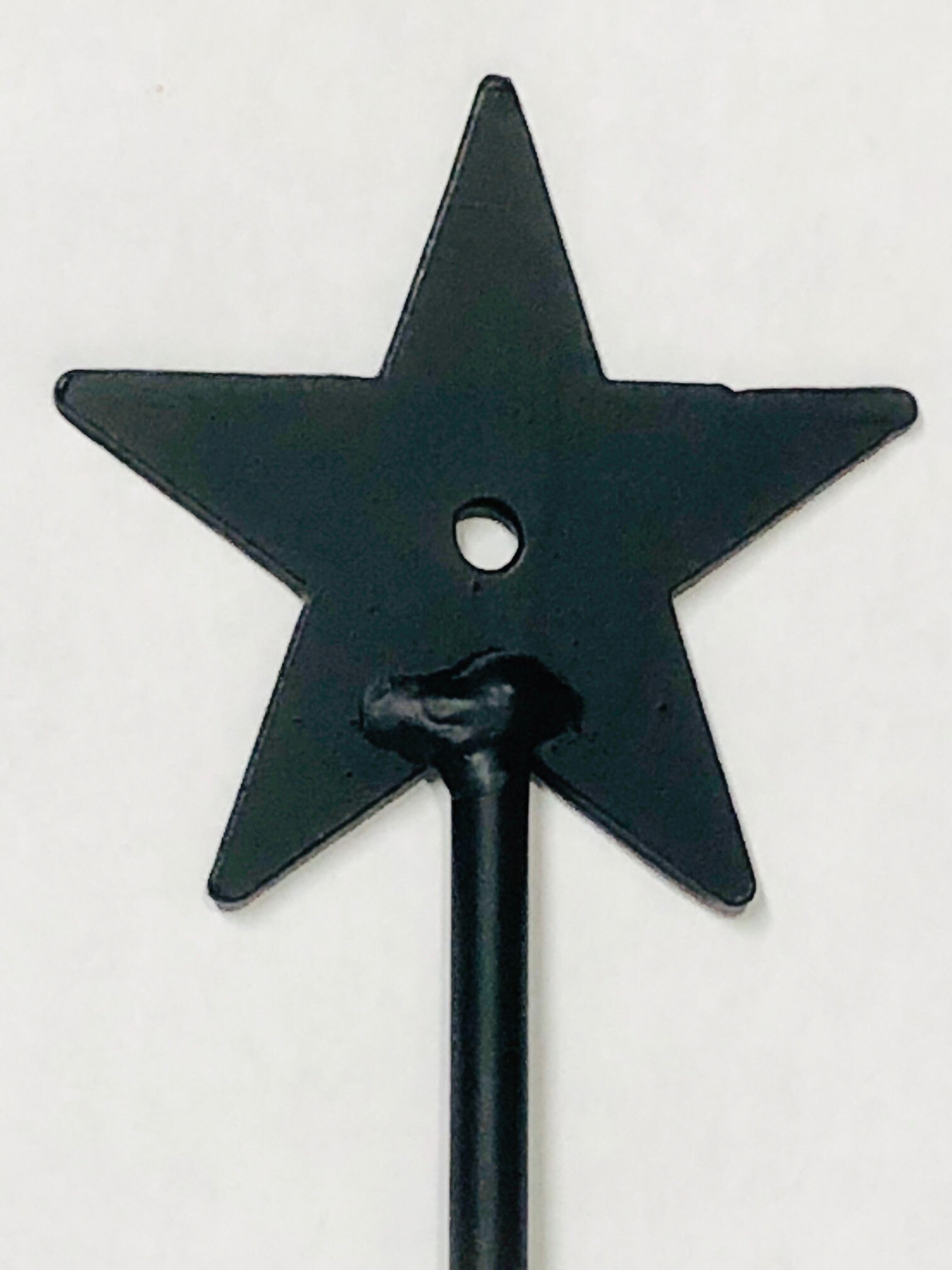 Amish Wrought Iron Star Candle Sconces PAIR Candle Holders Etsy