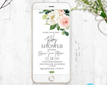 Digital Baby Shower Etsy