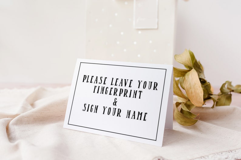 signature guestbook gender reveal party guestbook sign thumbprint guestbook neutral gender neutral baby Gender neutral guestbook