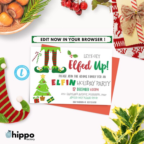 Digital Party Invitations 10